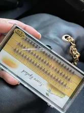 Extensión de pestañas postizas 3D, 1 pieza, 60 pies, 10d0,1mm de espesor, personal, envío gratis