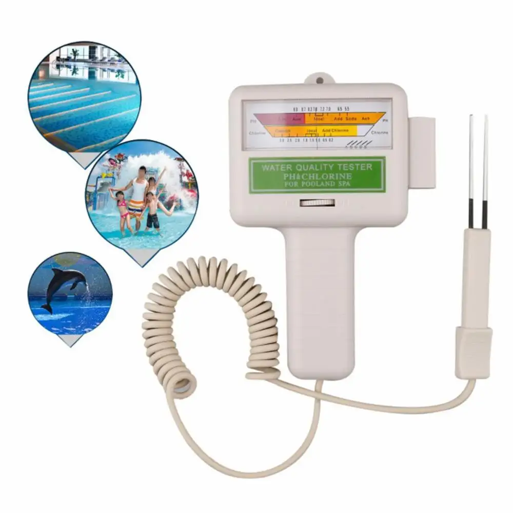 Pc101 Instrument Water Quality Tester Swimming Pool Chlorine Ph Water Quality Tester Ph Meter Tester
Pc101 Instrument Water Quality Tester Swimming Pool Chlorine Ph Water Quality Tester Ph Meter Tester