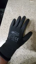 NMSAFETY-guantes de trabajo de seguridad para construcción, 12 pares/24 Uds., guantes de goma para jardín, trabajo Industrial