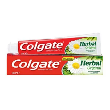 Toothpaste Herbal Original Colgate (75 ml)
Toothpaste Herbal Original Colgate (75 ml)
