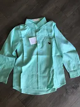 Camisetas de manga larga para niños, camisetas de algodón para niños pequeños a la moda, ropa escolar para niños de 2 a 11 años, 2021