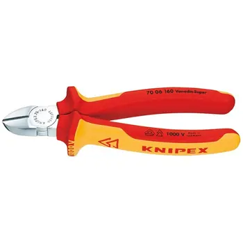 PLIER DIAGONAL CUTTING 160MM 1000V INSULATED 7006160 
PLIER DIAGONAL CUTTING 160MM 1000V INSULATED 7006160