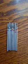 Juego de fresas de diamante para manicura, accesorios de brocas, cortadores para boquillas para manicura y pedicura, limado de uñas, 7 Uds.