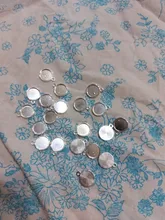 8mm 10mm 12mm tamaño interno clásico 7 colores un solo lado colgante estilo Simple cabujón Base ajuste colgante