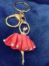 Joyería creativa colgante llavero aleación Diamante de imitación hada y mariposa llavero bolso colgante coche llavero mujer joyería regalo