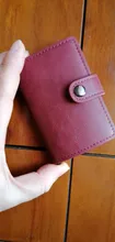 Porta tarjetas Rfid antimagnéticas para hombre y mujer, billetera inteligente de cuero PU, monedero Vintage corto, Mini BOLSA PARA dinero, novedad de 2021