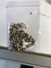 500 unids/lote oro rodio bola crimpado final cuentas Dia 2 2,5 3 mm tapón espaciador perlas para la fabricación de la joyería Diy resultados Accesorios