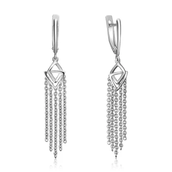 925 silver earrings, women's earrings, women's drop earrings, silver, platinum brand, art. 02-4441-00-000-0200-68
925 silver earrings, women's earrings, women's drop earrings, silver, platinum brand, art. 02-4441-00-000-0200-68