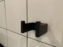 Robe Hook Paper-Holder Towel Bathroom-Hardware-Set Bar-Shelf Black Ce Rail-Bar-Rack Tissue