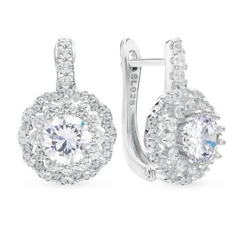 Silver earrings with cubic zirconia sunlight sample 925
Silver earrings with cubic zirconia sunlight sample 925