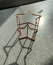 Estante de esponja para maquillaje, soporte de secado de esponja para maquillaje, soporte para esponja de Metal