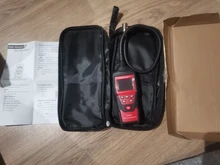 Analizador de Gas HT601A, Detector de fugas de Gas, LED portátil, alarma de Gas inflamable, analizador