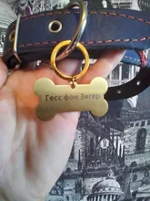 Llavero con chapa personalizada para identificación de mascotas y gatos, llavero con grabado de nombre de identificación de mascotas para Collar de cachorro y gato, accesorios para mascotas