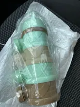 Caja portátil de almacenamiento de alimentos para bebé, oso antiniebla DE 3/4 capas, caja de polvo de leche de cereales esencial con apertura lateral, recipiente para aperitivos para bebés pequeños