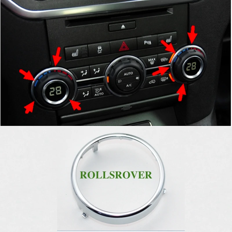 Декоративная хромированная Клипса-кольцо для кондиционера Land Rover Discovery 4 LR4 A/C, 1 шт.
Декоративная хромированная Клипса-кольцо для кондиционера Land Rover Discovery 4 LR4 A/C, 1 шт.