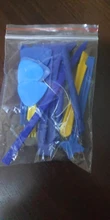 Herramientas de apertura de Spudger de plástico para teléfono, Kit de herramientas de desmontaje de pantalla de teléfono, herramientas de apertura de palanca de Spudger, 12 Uds.