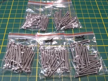 Screw Allen Bolt Hex-Socket M1.4 Black-Grade Stainless-Steel Hexagon DIN912 M2.5 M1.6