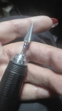Clavo fácil, nuevo Brocas de carburo de tungsteno para uñas, fresas eléctricas para manicura, accesorios para limas de uñas