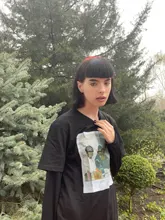 Kendrick Lamar-Camiseta de buen chico para hombre y mujer, 100% de algodón con cuello redondo, camisetas de manga corta con estampado holgado, envío gratis