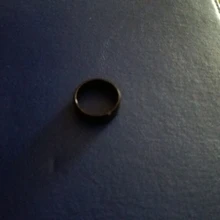 Letdiffery-anillo Simple de 8mm para hombre, anillos de dijes suaves de acero inoxidable negro, envío directo