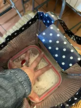 Fiambrera con estampado de moda Floral Multicolor para mujer, bolsa enfriadora, paquete de mano impermeable, caja térmica para desayuno, portátil, Picnic y viaje