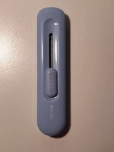 Deli-cortador de papel portátil, suministros escolares, cuchillo de utilidad, corte de papelería, Color aleatorio, 2079, 1 ud.