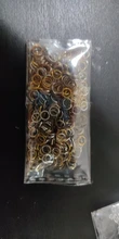 Anillos abiertos de Metal de 4/6/8mm, conectores de anillos partidos para fabricación de joyas