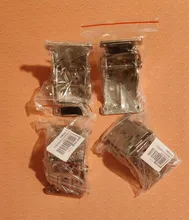 De hierro bisagra plegable pata de la Mesa entre corchetes plegable para silla de mesa de extensión mesas plegable auto bloqueo doble pies bisagras