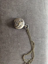 Diseño de dinosaurio Vintage Fob reloj de bolsillo de cuarzo reloj impresionante collar de la selva relojes de bolsillo colgantes antiguos regalos para hombres