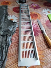 Perforated-Sheet Grille Ventilation-Cover Vents Wall-Ducting Aluminum-Alloy White Web-Plate