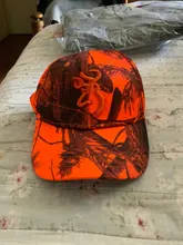 Camping gorra de camuflaje caza Browning gorra de béisbol de pesca tapas de los hombres al aire libre caza senderismo Camping camuflaje sombrero para jungla