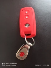 ZAD-funda de cobertura de mando a distancia de goma y silicona, funda de protección de la piel, soporte de carcasa para SUZUKI Swift Sport SX4 SCORSS grand vitara smart sin llave