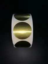 500 uds/rollo de croma etiquetas adhesivas de código de Color Dot etiquetas adhesivas 1 pulgada ronda rojo amarillo azul Rosa negro papelería pegatinas