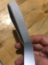 DIY 10/15/20/30 MM alta visibilidad grado coser en cinta de borde de tela reflectante para bolsa de tapa de ropa para un uso de seguridad de visibilidad