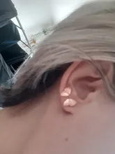 Pendientes de tuerca de mariposa media para mujer, aretes encantadores de Metal de tono dorado Vintage, joyería 2021