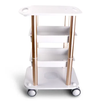Beauty Salon Trolley Spa Styling Pedestal Rolling Cart Two Shelf ABS Aluminum Beauty Salon Trolley 
Beauty Salon Trolley Spa Styling Pedestal Rolling Cart Two Shelf ABS Aluminum Beauty Salon Trolley
