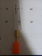 Uds oro de carburo de tungsteno de corte de Metal de uñas taladro eléctrico de reemplazar poco manicura quitar Gel herramienta SAXDJ1-10