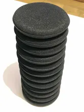 Esponja de espuma de alta densidad, gran oferta, 12 uds, almohadilla aplicadora de detalles automáticos, lo mejor para encerar y pulir