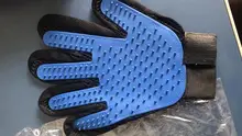 Pet-Grooming-Gloves Hair-Accessories Pet-Hair Dogs for Red Blue Green Rose Carding