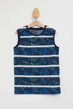 DeFacto Summer Boy O-neck Vest Kids Fashion Casual Cartoon Pattern Tank Boys Striped Tops Sport Comfort New - K7158A619SM
DeFacto Summer Boy O-neck Vest Kids Fashion Casual Cartoon Pattern Tank Boys Striped Tops Sport Comfort New - K7158A619SM