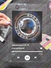 Tablero acrílico personalizado con Base de soporte, código de Spotify personalizado, placa de álbum de fotos de aniversario, fotos personales/Álbum de regalo