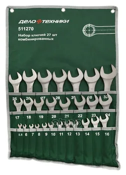 Key set комбинированных-27 PCs. (5 5-32mm) tetron. BAG/4/1 art technique case 511270
Key set комбинированных-27 PCs. (5 5-32mm) tetron. BAG/4/1 art technique case 511270