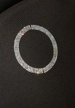 Pegatina de anillo de cristal para decoración de volante de coche, para Mini Cooper R55 R56 R60 Styling