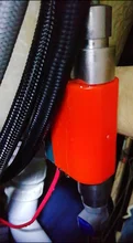 FMHJFISD-grifos de cocina con Sensor táctil inductivo blanco, sensible, mezclador de agua, mango único, salida Dual, modos de agua