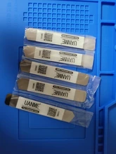 5 unids/lote UANME pantalla LCD teléfono herramientas de apertura de hoja de acero inoxidable suave delgada palanca Spudger para iPhone/iPad/iPod