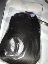 HUAYA corta piezas de cabello Clip Invisible en el pelo de alta piezas de cabello en la extensión del pelo esponjoso Natural Sintético peluca para mujeres
