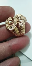 Anillo con signo de dólar americano clásico estilo callejero Color dorado anillo de Hip Hop para DJ raperos hombres personalidad US Dollar Signets anillos de joyería