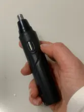 Recortador eléctrico de pelo de nariz para hombre y mujer, limpiador de pelo, artefacto recargable, tijeras para pelo de nariz