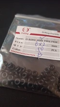 Anillo de goma negro NBR, lote de 50 unidades, OD5/5,5/6/6 5/7/8/8 5/9/10/10 5/11/11, anillo redondo de 5/12/13x2mm, juntas de sellado de aceite