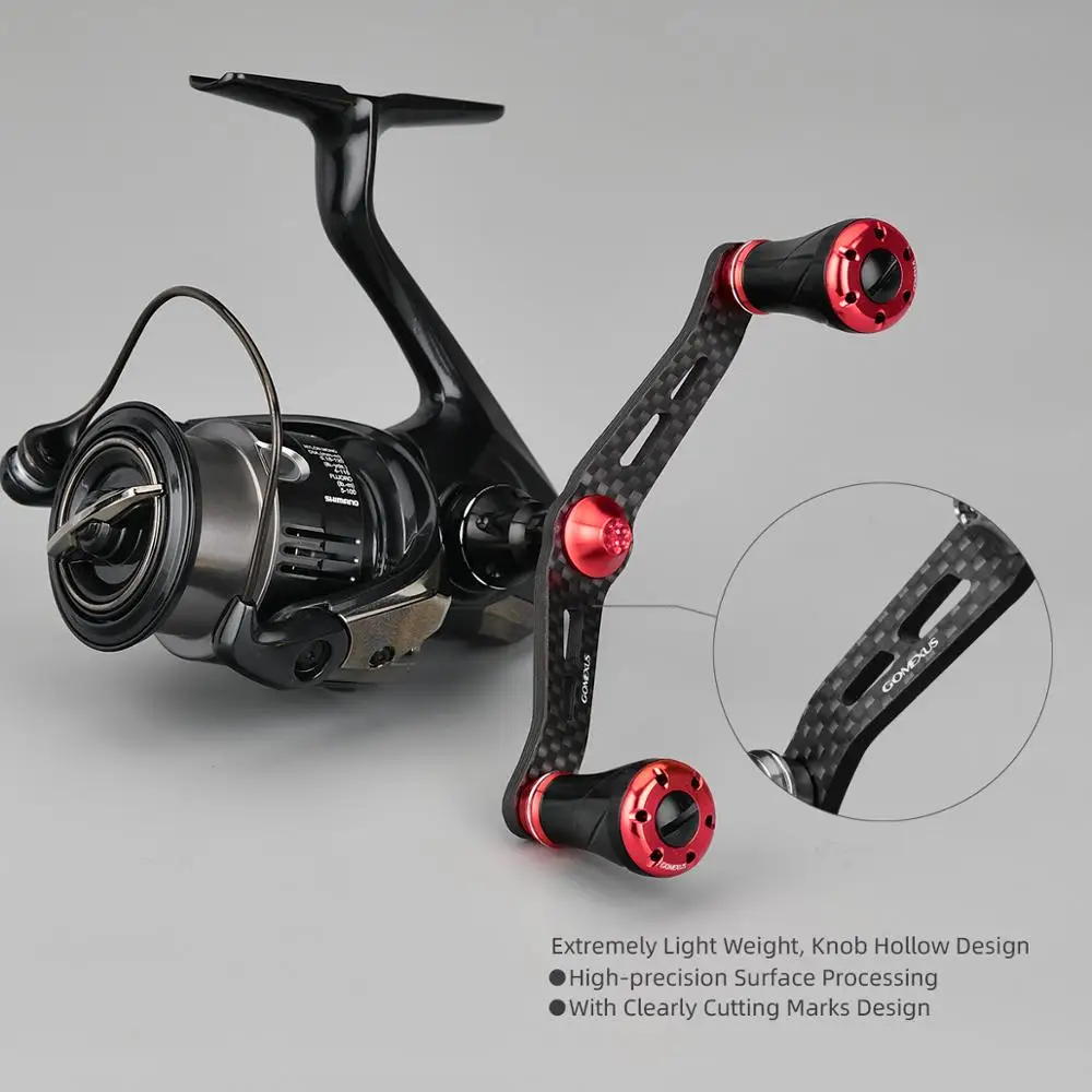 Gomexus спиннинг Carborn ручка катушки для Daiwa Fuego Luvias Caldia LT использование 72 мм 98 питания